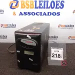 LOTE 218 - 01 NOBREAK MARCA VISION2 MODELO SMS. (NO ESTADO) ATENÇÃO! FAZER A VISITAÇÃO ANTES DE ARREMATAR, NÃO SABEMOS SE FUNCIONA. LEILÃO NÃO TEM GARANTIA E NEM DEVOLUÇÃO, SUJEITO A POSSÍVEIS AVARIAS VISÍVEIS/OCULTAS E/OU AUSÊNCIA DE COMPONENTES.
