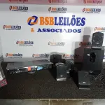 LOTE 257 - 01 HOME-THEATER MARCA PHILCO. (NO ESTADO) ATENÇÃO! FAZER A VISITAÇÃO ANTES DE ARREMATAR, NÃO SABEMOS SE FUNCIONA. LEILÃO NÃO TEM GARANTIA E NEM DEVOLUÇÃO, SUJEITO A POSSÍVEIS AVARIAS VISÍVEIS/OCULTAS E/OU AUSÊNCIA DE COMPONENTES.
