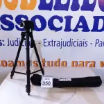 LOTE 350 - 01 TRIPÉ P/CÂMERA MARCA TOMATE(NOVO). (NO ESTADO) ATENÇÃO! FAZER A VISITAÇÃO ANTES DE ARREMATAR, NÃO SABEMOS SE FUNCIONA. LEILÃO NÃO TEM GARANTIA E NEM DEVOLUÇÃO, SUJEITO A POSSÍVEIS AVARIAS VISÍVEIS/OCULTAS E/OU AUSÊNCIA DE COMPONENTES.