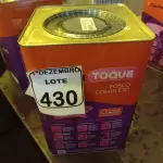 LOTE 430 - 01 LATA DE TINTA MARCA SUVINIL COR BRANCO NEVE ACRÍLICA PREMIUM 18L. (NOVO) (VALIDADE 10/2027)(NO ESTADO) ATENÇÃO! FAZER A VISITAÇÃO ANTES DE ARREMATAR, NÃO SABEMOS SE FUNCIONA. LEILÃO NÃO TEM GARANTIA E NEM DEVOLUÇÃO, SUJEITO A POSSÍVEIS AVARIAS VISÍVEIS/OCULTAS E/OU AUSÊNCIA DE COMPONENTES.