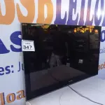 LOTE 347 - 01 TV MARCA SONY 46” P/RETIRADA DE PEÇAS (NO ESTADO) ATENÇÃO! FAZER A VISITAÇÃO ANTES DE ARREMATAR, NÃO SABEMOS SE FUNCIONA. LEILÃO NÃO TEM GARANTIA E NEM DEVOLUÇÃO, SUJEITO A POSSÍVEIS AVARIAS VISÍVEIS/OCULTAS E/OU AUSÊNCIA DE COMPONENTES.