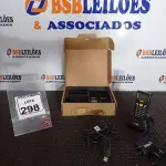 LOTE 298 - 01 COLETOR DE DADOS CIPHER MARCA COMPEX. (NO ESTADO) ATENÇÃO! FAZER A VISITAÇÃO ANTES DE ARREMATAR, NÃO SABEMOS SE FUNCIONA. LEILÃO NÃO TEM GARANTIA E NEM DEVOLUÇÃO, SUJEITO A POSSÍVEIS AVARIAS VISÍVEIS/OCULTAS E/OU AUSÊNCIA DE COMPONENTES.