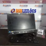 LOTE 229 - 01 ALL IN ONE MARCA HP C/TECLADO E MOUSE. (NO ESTADO) ATENÇÃO! FAZER A VISITAÇÃO ANTES DE ARREMATAR, NÃO SABEMOS SE FUNCIONA. LEILÃO NÃO TEM GARANTIA E NEM DEVOLUÇÃO, SUJEITO A POSSÍVEIS AVARIAS VISÍVEIS/OCULTAS E/OU AUSÊNCIA DE COMPONENTES.