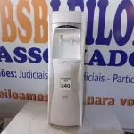 LOTE 340 - 01 BEBEDOURO DE ÁGUA P/GALÃO MARCA MASTERFRIO. (NO ESTADO) ATENÇÃO! FAZER A VISITAÇÃO ANTES DE ARREMATAR, NÃO SABEMOS SE FUNCIONA. LEILÃO NÃO TEM GARANTIA E NEM DEVOLUÇÃO, SUJEITO A POSSÍVEIS AVARIAS VISÍVEIS/OCULTAS E/OU AUSÊNCIA DE COMPONENTES.