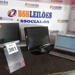 LOTE 361 - 01 NOTEBOOK MARCA SAMSUNG E 02 MONITORES MARCAS E MODELOS DIVERSOS. (NO ESTADO) ATENÇÃO! FAZER A VISITAÇÃO ANTES DE ARREMATAR, NÃO SABEMOS SE FUNCIONA. LEILÃO NÃO TEM GARANTIA E NEM DEVOLUÇÃO, SUJEITO A POSSÍVEIS AVARIAS VISÍVEIS/OCULTAS E/OU AUSÊNCIA DE COMPONENTES.