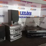 LOTE 297 - 01 APARELHO DE SOM MARCA SHARK, 01 TOCA CD’S MARCA PIONEER C/CONTROLE E 01 TOCA DISCOS MARCA GRADIENTE. (NO ESTADO) ATENÇÃO! FAZER A VISITAÇÃO ANTES DE ARREMATAR, NÃO SABEMOS SE FUNCIONA. LEILÃO NÃO TEM GARANTIA E NEM DEVOLUÇÃO, SUJEITO A POSSÍVEIS AVARIAS VISÍVEIS/OCULTAS E/OU AUSÊNCIA DE COMPONENTES.
