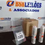 LOTE 320 - 12 SELANTES PU-40 MULTIUSO DE POLIURETANO. (NO ESTADO) ATENÇÃO! FAZER A VISITAÇÃO ANTES DE ARREMATAR, NÃO SABEMOS SE FUNCIONA. LEILÃO NÃO TEM GARANTIA E NEM DEVOLUÇÃO, SUJEITO A POSSÍVEIS AVARIAS VISÍVEIS/OCULTAS E/OU AUSÊNCIA DE COMPONENTES.