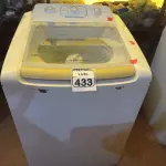LOTE 433 - 01 MÁQUINA DE LAVAR MARCA ELECTROLUX 15.2KG 220V. (NO ESTADO) ATENÇÃO! FAZER A VISITAÇÃO ANTES DE ARREMATAR, NÃO SABEMOS SE FUNCIONA. LEILÃO NÃO TEM GARANTIA E NEM DEVOLUÇÃO, SUJEITO A POSSÍVEIS AVARIAS VISÍVEIS/OCULTAS E/OU AUSÊNCIA DE COMPONENTES.