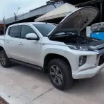 LOTE 001 - 01 MMC/TRITON SPORT GLS AUTOMATICA, COR BRANCA, DIESEL , ANO 2022/2023, 120.000 KM RODADOS (ZERADA) (NO ESTADO)