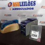 LOTE 299 - 02 IMPRESSORAS DE CARTÃO MARCA EVOLIS E DATACARD. (NO ESTADO) ATENÇÃO! FAZER A VISITAÇÃO ANTES DE ARREMATAR, NÃO SABEMOS SE FUNCIONA. LEILÃO NÃO TEM GARANTIA E NEM DEVOLUÇÃO, SUJEITO A POSSÍVEIS AVARIAS VISÍVEIS/OCULTAS E/OU AUSÊNCIA DE COMPONENTES.
