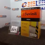 LOTE 331 - 01 LATA DE TINTA MARCA SUVINIL COR CINZA FOSCO ESCURO 18L. (NOVO) (VALIDADE 10/2027) (NO ESTADO) ATENÇÃO! FAZER A VISITAÇÃO ANTES DE ARREMATAR, NÃO SABEMOS SE FUNCIONA. LEILÃO NÃO TEM GARANTIA E NEM DEVOLUÇÃO, SUJEITO A POSSÍVEIS AVARIAS VISÍVEIS/OCULTAS E/OU AUSÊNCIA DE COMPONENTES.