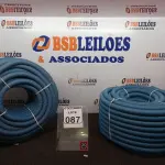 LOTE 087 - 02 ROLOS DE MANGUEIRA CORRUGADA (NOVO). (NO ESTADO) ATENÇÃO! FAZER A VISITAÇÃO ANTES DE ARREMATAR, NÃO SABEMOS SE FUNCIONA. LEILÃO NÃO TEM GARANTIA E NEM DEVOLUÇÃO, SUJEITO A POSSÍVEIS AVARIAS VISÍVEIS/OCULTAS E/OU AUSÊNCIA DE COMPONENTES.
