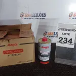 LOTE 234 - 01 CAIXA C/06 CATALISADORES MARCA ANJO CONTENDO 450ML EM CADA LATA(NOVO). (NO ESTADO) ATENÇÃO! FAZER A VISITAÇÃO ANTES DE ARREMATAR, NÃO SABEMOS SE FUNCIONA. LEILÃO NÃO TEM GARANTIA E NEM DEVOLUÇÃO, SUJEITO A POSSÍVEIS AVARIAS VISÍVEIS/OCULTAS E/OU AUSÊNCIA DE COMPONENTES.