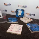LOTE 266 - 05 FITAS P/GRAVADOR DE ROLOS ANTIGAS. (NO ESTADO) ATENÇÃO! FAZER A VISITAÇÃO ANTES DE ARREMATAR, NÃO SABEMOS SE FUNCIONA. LEILÃO NÃO TEM GARANTIA E NEM DEVOLUÇÃO, SUJEITO A POSSÍVEIS AVARIAS VISÍVEIS/OCULTAS E/OU AUSÊNCIA DE COMPONENTES.
