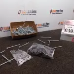 LOTE 040 - 01 LOTE C/GRANDE QUANTIDADE DE PARAFUSOS E BUCHAS P/TELHA(NOVO). (NO ESTADO) ATENÇÃO! FAZER A VISITAÇÃO ANTES DE ARREMATAR, NÃO SABEMOS SE FUNCIONA. LEILÃO NÃO TEM GARANTIA E NEM DEVOLUÇÃO, SUJEITO A POSSÍVEIS AVARIAS VISÍVEIS/OCULTAS E/OU AUSÊNCIA DE COMPONENTES.