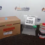 LOTE 280 - 01 CAIXA C/06 CATALISADORES MARCA ANJO CONTENDO 450ML EM CADA LATA(NOVO). (NO ESTADO) ATENÇÃO! FAZER A VISITAÇÃO ANTES DE ARREMATAR, NÃO SABEMOS SE FUNCIONA. LEILÃO NÃO TEM GARANTIA E NEM DEVOLUÇÃO, SUJEITO A POSSÍVEIS AVARIAS VISÍVEIS/OCULTAS E/OU AUSÊNCIA DE COMPONENTES.