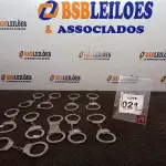 LOTE 021 - 10 ALGEMAS EM METAL. (NO ESTADO) ATENÇÃO! FAZER A VISITAÇÃO ANTES DE ARREMATAR, NÃO SABEMOS SE FUNCIONA. LEILÃO NÃO TEM GARANTIA E NEM DEVOLUÇÃO, SUJEITO A POSSÍVEIS AVARIAS VISÍVEIS/OCULTAS E/OU AUSÊNCIA DE COMPONENTES.