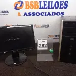 LOTE 282 - 01 CPU MARCA HP E 01 MONITOR MARCA POSITIVO C/TECLADO E MOUSE. (NO ESTADO) ATENÇÃO! FAZER A VISITAÇÃO ANTES DE ARREMATAR, NÃO SABEMOS SE FUNCIONA. LEILÃO NÃO TEM GARANTIA E NEM DEVOLUÇÃO, SUJEITO A POSSÍVEIS AVARIAS VISÍVEIS/OCULTAS E/OU AUSÊNCIA DE COMPONENTES.