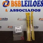 LOTE 014 - 02 BROCAS P/MOURÃO E FIBROCIMENTO ½” 400MM MARCA FERTAK E 01 BROCA P/MOURÃO E FIBROCIMENTO 5/16” 400MM MARCA FERTAK (NOVO). (NO ESTADO) ATENÇÃO! FAZER A VISITAÇÃO ANTES DE ARREMATAR, NÃO SABEMOS SE FUNCIONA. LEILÃO NÃO TEM GARANTIA E NEM DEVOLUÇÃO, SUJEITO A POSSÍVEIS AVARIAS VISÍVEIS/OCULTAS E/OU AUSÊNCIA DE COMPONENTES.