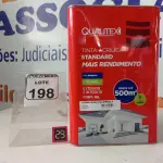 LOTE 198 - 01 LATA DE TINTA MARCA QUALITEX 18L NA COR PEROLA. (NO ESTADO) ATENÇÃO! FAZER A VISITAÇÃO ANTES DE ARREMATAR, NÃO SABEMOS SE FUNCIONA. LEILÃO NÃO TEM GARANTIA E NEM DEVOLUÇÃO, SUJEITO A POSSÍVEIS AVARIAS VISÍVEIS/OCULTAS E/OU AUSÊNCIA DE COMPONENTES.