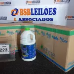 LOTE 223 - 02 CAIXAS C/03 GALÕES DE ÁGUA SANITÁRIA DE 5L CADA, MARCA AGI FÁCIL. (NO ESTADO) ATENÇÃO! FAZER A VISITAÇÃO ANTES DE ARREMATAR, NÃO SABEMOS SE FUNCIONA. LEILÃO NÃO TEM GARANTIA E NEM DEVOLUÇÃO, SUJEITO A POSSÍVEIS AVARIAS VISÍVEIS/OCULTAS E/OU AUSÊNCIA DE COMPONENTES.