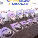 LOTE 250 - 10 FONES DE OUVIDO MARCA FISRTLINE (NOVO). (NO ESTADO) ATENÇÃO! FAZER A VISITAÇÃO ANTES DE ARREMATAR, NÃO SABEMOS SE FUNCIONA. LEILÃO NÃO TEM GARANTIA E NEM DEVOLUÇÃO, SUJEITO A POSSÍVEIS AVARIAS VISÍVEIS/OCULTAS E/OU AUSÊNCIA DE COMPONENTES.