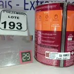 LOTE 193 - 01 LATA DE TINTA COR BRILHANTE COLORADO MARCA SUVINIL 3,6L P/MADEIRAS E METAIS. (NO ESTADO) ATENÇÃO! FAZER A VISITAÇÃO ANTES DE ARREMATAR, NÃO SABEMOS SE FUNCIONA. LEILÃO NÃO TEM GARANTIA E NEM DEVOLUÇÃO, SUJEITO A POSSÍVEIS AVARIAS VISÍVEIS/OCULTAS E/OU AUSÊNCIA DE COMPONENTES.