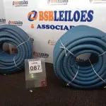 LOTE 087 - 02 ROLOS DE MANGUEIRA CORRUGADA (NOVO). (NO ESTADO) ATENÇÃO! FAZER A VISITAÇÃO ANTES DE ARREMATAR, NÃO SABEMOS SE FUNCIONA. LEILÃO NÃO TEM GARANTIA E NEM DEVOLUÇÃO, SUJEITO A POSSÍVEIS AVARIAS VISÍVEIS/OCULTAS E/OU AUSÊNCIA DE COMPONENTES.