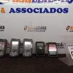 LOTE 011 - 02 GPS MARCA WINMATE E 04 COLETORES DADOS MARCA INTERMEC. (NO ESTADO) ATENÇÃO! FAZER A VISITAÇÃO ANTES DE ARREMATAR, NÃO SABEMOS SE FUNCIONA. LEILÃO NÃO TEM GARANTIA E NEM DEVOLUÇÃO, SUJEITO A POSSÍVEIS AVARIAS VISÍVEIS/OCULTAS E/OU AUSÊNCIA DE COMPONENTES.
