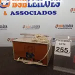 LOTE 255 - 01 BISTURI ELETRÔNICO ODONTOLÓGICO MARCA EMAI. (NO ESTADO) ATENÇÃO! FAZER A VISITAÇÃO ANTES DE ARREMATAR, NÃO SABEMOS SE FUNCIONA. LEILÃO NÃO TEM GARANTIA E NEM DEVOLUÇÃO, SUJEITO A POSSÍVEIS AVARIAS VISÍVEIS/OCULTAS E/OU AUSÊNCIA DE COMPONENTES.