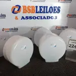 LOTE 224 - 05 DISPENSES P/PAPEL. (NO ESTADO) ATENÇÃO! FAZER A VISITAÇÃO ANTES DE ARREMATAR, NÃO SABEMOS SE FUNCIONA. LEILÃO NÃO TEM GARANTIA E NEM DEVOLUÇÃO, SUJEITO A POSSÍVEIS AVARIAS VISÍVEIS/OCULTAS E/OU AUSÊNCIA DE COMPONENTES.