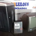 LOTE 222 - 01 FRAGMENTADORA DE PAPEL E 01 TV DE TUBO14” MARCA PHILIPS. (NO ESTADO) ATENÇÃO! FAZER A VISITAÇÃO ANTES DE ARREMATAR, NÃO SABEMOS SE FUNCIONA. LEILÃO NÃO TEM GARANTIA E NEM DEVOLUÇÃO, SUJEITO A POSSÍVEIS AVARIAS VISÍVEIS/OCULTAS E/OU AUSÊNCIA DE COMPONENTES.