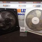 LOTE 283 - 03 VENTILADORES MARCAS E MODELOS DIVERSOS. (NO ESTADO) ATENÇÃO! FAZER A VISITAÇÃO ANTES DE ARREMATAR, NÃO SABEMOS SE FUNCIONA. LEILÃO NÃO TEM GARANTIA E NEM DEVOLUÇÃO, SUJEITO A POSSÍVEIS AVARIAS VISÍVEIS/OCULTAS E/OU AUSÊNCIA DE COMPONENTES.