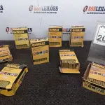 LOTE 205 - 08 CAIXAS DE GRAMPO P/TAPEÇARIA 6.35MM MARCA DEWALT. (NO ESTADO) ATENÇÃO! FAZER A VISITAÇÃO ANTES DE ARREMATAR, NÃO SABEMOS SE FUNCIONA. LEILÃO NÃO TEM GARANTIA E NEM DEVOLUÇÃO, SUJEITO A POSSÍVEIS AVARIAS VISÍVEIS/OCULTAS E/OU AUSÊNCIA DE COMPONENTES.
