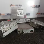 LOTE 230 - 04 APARELHOS DE SOM AUTOMOTIVO MARCAS E MODELOS DIVERSOS. (NO ESTADO) ATENÇÃO! FAZER A VISITAÇÃO ANTES DE ARREMATAR, NÃO SABEMOS SE FUNCIONA. LEILÃO NÃO TEM GARANTIA E NEM DEVOLUÇÃO, SUJEITO A POSSÍVEIS AVARIAS VISÍVEIS/OCULTAS E/OU AUSÊNCIA DE COMPONENTES.