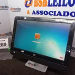 LOTE 289 - 01 ALL IN ONE MARCA HP C/TECLADO E MOUSE. (NO ESTADO) ATENÇÃO! FAZER A VISITAÇÃO ANTES DE ARREMATAR, NÃO SABEMOS SE FUNCIONA. LEILÃO NÃO TEM GARANTIA E NEM DEVOLUÇÃO, SUJEITO A POSSÍVEIS AVARIAS VISÍVEIS/OCULTAS E/OU AUSÊNCIA DE COMPONENTES.
