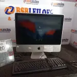 LOTE 220 - 01 IMAC CORE2 DUO, 2GB RAM, HD 250GB C/TECLADO E MOUSE. (NO ESTADO) ATENÇÃO! FAZER A VISITAÇÃO ANTES DE ARREMATAR, NÃO SABEMOS SE FUNCIONA. LEILÃO NÃO TEM GARANTIA E NEM DEVOLUÇÃO, SUJEITO A POSSÍVEIS AVARIAS VISÍVEIS/OCULTAS E/OU AUSÊNCIA DE COMPONENTES.