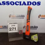 LOTE 271 - 01 MACHADINHA MARCA IDEA(NOVO). (NO ESTADO) ATENÇÃO! FAZER A VISITAÇÃO ANTES DE ARREMATAR, NÃO SABEMOS SE FUNCIONA. LEILÃO NÃO TEM GARANTIA E NEM DEVOLUÇÃO, SUJEITO A POSSÍVEIS AVARIAS VISÍVEIS/OCULTAS E/OU AUSÊNCIA DE COMPONENTES.