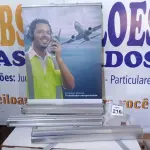 LOTE 216 - 01 LOTE C/VÁRIOS PAINÉIS DE ALUMÍNIO P/PROPAGANDA. (NO ESTADO) ATENÇÃO! FAZER A VISITAÇÃO ANTES DE ARREMATAR, NÃO SABEMOS SE FUNCIONA. LEILÃO NÃO TEM GARANTIA E NEM DEVOLUÇÃO, SUJEITO A POSSÍVEIS AVARIAS VISÍVEIS/OCULTAS E/OU AUSÊNCIA DE COMPONENTES.