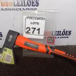 LOTE 271 - 01 MACHADINHA MARCA IDEA(NOVO). (NO ESTADO) ATENÇÃO! FAZER A VISITAÇÃO ANTES DE ARREMATAR, NÃO SABEMOS SE FUNCIONA. LEILÃO NÃO TEM GARANTIA E NEM DEVOLUÇÃO, SUJEITO A POSSÍVEIS AVARIAS VISÍVEIS/OCULTAS E/OU AUSÊNCIA DE COMPONENTES.