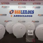 LOTE 104 - 05 DISPENSES P/PAPEL. (NO ESTADO) ATENÇÃO! FAZER A VISITAÇÃO ANTES DE ARREMATAR, NÃO SABEMOS SE FUNCIONA. LEILÃO NÃO TEM GARANTIA E NEM DEVOLUÇÃO, SUJEITO A POSSÍVEIS AVARIAS VISÍVEIS/OCULTAS E/OU AUSÊNCIA DE COMPONENTES.