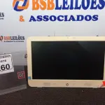 LOTE 260 - 01 ALL IN ONE MARCA HP P/RETIRA DE PEÇAS. (NO ESTADO) ATENÇÃO! FAZER A VISITAÇÃO ANTES DE ARREMATAR, NÃO SABEMOS SE FUNCIONA. LEILÃO NÃO TEM GARANTIA E NEM DEVOLUÇÃO, SUJEITO A POSSÍVEIS AVARIAS VISÍVEIS/OCULTAS E/OU AUSÊNCIA DE COMPONENTES.