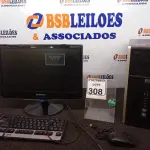 LOTE 308 - 01 CPU MARCA HP, 01 MONITOR MARCA SAMSUNG C/TECLADO E MOUSE. (NO ESTADO) ATENÇÃO! FAZER A VISITAÇÃO ANTES DE ARREMATAR, NÃO SABEMOS SE FUNCIONA. LEILÃO NÃO TEM GARANTIA E NEM DEVOLUÇÃO, SUJEITO A POSSÍVEIS AVARIAS VISÍVEIS/OCULTAS E/OU AUSÊNCIA DE COMPONENTES.