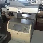 LOTE 387 - 01 IMPRESSORA MULTIFUNCIONAL MODELO X748DE MARCA LEXMARK. (NO ESTADO) ATENÇÃO! FAZER A VISITAÇÃO ANTES DE ARREMATAR, NÃO SABEMOS SE FUNCIONA. LEILÃO NÃO TEM GARANTIA E NEM DEVOLUÇÃO, SUJEITO A POSSÍVEIS AVARIAS VISÍVEIS/OCULTAS E/OU AUSÊNCIA DE COMPONENTES.