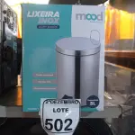LOTE 502 - 01 LIXEIRA EM INOX COM PEDAL 5L MARCA MOOD. (NO ESTADO) ATENÇÃO! FAZER A VISITAÇÃO ANTES DE ARREMATAR, NÃO SABEMOS SE FUNCIONA. LEILÃO NÃO TEM GARANTIA E NEM DEVOLUÇÃO, SUJEITO A POSSÍVEIS AVARIAS VISÍVEIS/OCULTAS E/OU AUSÊNCIA DE COMPONENTES.