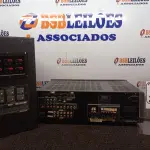 LOTE 372 - 01 RECEIVER MODELO HTR391 MARCA ONKYO E 01 CAIXA DE SOM. (NO ESTADO) ATENÇÃO! FAZER A VISITAÇÃO ANTES DE ARREMATAR, NÃO SABEMOS SE FUNCIONA. LEILÃO NÃO TEM GARANTIA E NEM DEVOLUÇÃO, SUJEITO A POSSÍVEIS AVARIAS VISÍVEIS/OCULTAS E/OU AUSÊNCIA DE COMPONENTES.