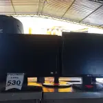 LOTE 530 - 04 MONITORES LCD MARCAS E MODELOS DIVERSOS. (NO ESTADO) ATENÇÃO! FAZER A VISITAÇÃO ANTES DE ARREMATAR, NÃO SABEMOS SE FUNCIONA. LEILÃO NÃO TEM GARANTIA E NEM DEVOLUÇÃO, SUJEITO A POSSÍVEIS AVARIAS VISÍVEIS/OCULTAS E/OU AUSÊNCIA DE COMPONENTES.