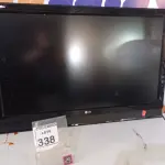 LOTE 338 - 01 TV 42” MARCA LG. (NO ESTADO) ATENÇÃO! FAZER A VISITAÇÃO ANTES DE ARREMATAR, NÃO SABEMOS SE FUNCIONA. LEILÃO NÃO TEM GARANTIA E NEM DEVOLUÇÃO, SUJEITO A POSSÍVEIS AVARIAS VISÍVEIS/OCULTAS E/OU AUSÊNCIA DE COMPONENTES.