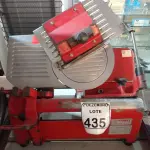 LOTE 435 - 01 CORTADOR DE FRIOS MARCA FILIZOLA. (NO ESTADO) ATENÇÃO! FAZER A VISITAÇÃO ANTES DE ARREMATAR, NÃO SABEMOS SE FUNCIONA. LEILÃO NÃO TEM GARANTIA E NEM DEVOLUÇÃO, SUJEITO A POSSÍVEIS AVARIAS VISÍVEIS/OCULTAS E/OU AUSÊNCIA DE COMPONENTES.