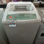 LOTE 478 - 01 MÁQUINA DE LAVAR 6KG P/RETIRADA DE PEÇAS. (NO ESTADO) ATENÇÃO! FAZER A VISITAÇÃO ANTES DE ARREMATAR, NÃO SABEMOS SE FUNCIONA. LEILÃO NÃO TEM GARANTIA E NEM DEVOLUÇÃO, SUJEITO A POSSÍVEIS AVARIAS VISÍVEIS/OCULTAS E/OU AUSÊNCIA DE COMPONENTES.